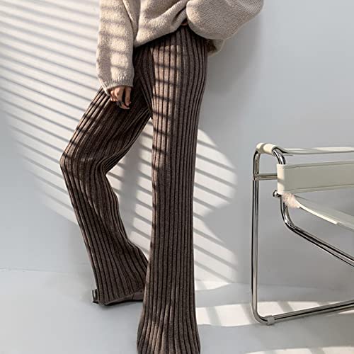 Pantalon en tricot automne hiver mode pour les fêtes