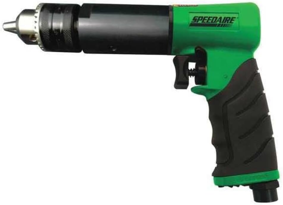 Speedaire Light Duty Keyed Air Drill Pistol 1/2