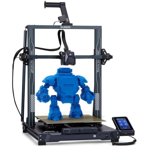 Image of ELEGOO Neptune 3 Plus FDM 3D Printer with Auto Leveling, Removable HD Touch Screen, Dual Gear Metal Extruder, Ultra-Quiet Printing, Ideal for Beginners