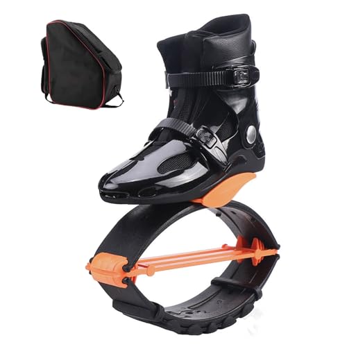 CYHTYM Jumps Botas Zapatos Zapatos de Rebote Unisex/Botas para Correr antigravedad, Elasticidad Ajustable y Calcetines Desmontables(Large)