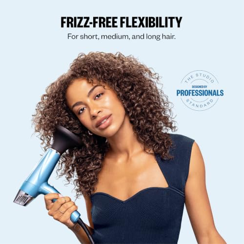 Image of BabylissPRO Nano Titanium Hair Dryer, Professional 1875-Watt Blow Dryer, Lightweight, Ionic Technology Dries Hair Faster with Less Frizz