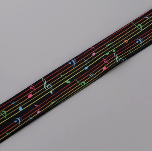 Pinstant Music Musical Notes Symbols Sheet Notation Pitch Class Composer Composition Colorful Jazz Classical 17.7" Neck Lanyard Keychain Holder Id Badge Mobile Phone Pin Strap #TOP1