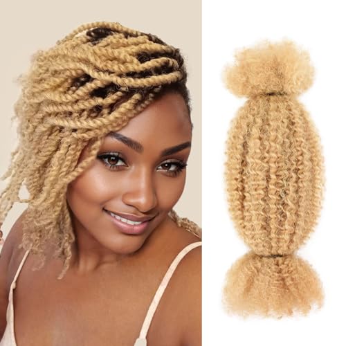 ​Afro Kinkys Bulk Human Hair Kinky-Curly 100% Real Human Hair