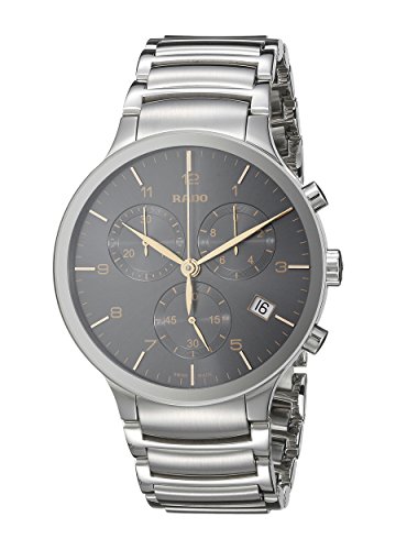 Preisvergleich Produktbild RADO CENTRIX Herren 44MM Chronograph SAPHIRGLAS Datum Uhr R30122103