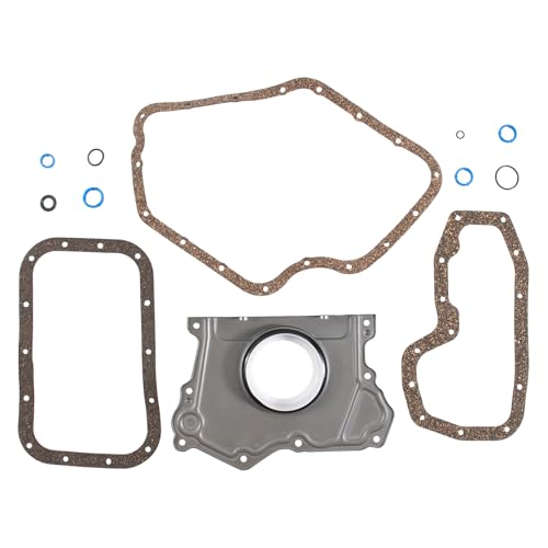 Image of CS26541 Lower Oil Pan Gasket Set Compatible with Chrysler 200 300, Dodge Avenger Challenger Charger Durango Grand Caravan, Jeep Grand Cherokee Wrangler, Ram 1500 C /V, with 3.6L V6 24-Valve Engine