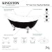 Kingston Brass VBT7D7231NC5 Aqua Eden Clawfoot Tub, Black/White/Oil Rubbed Bronze
