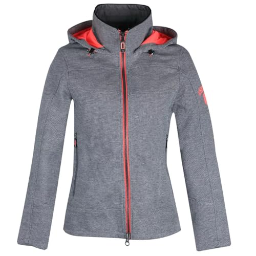Wellensteyn Sweatjacke FLOL-907-GMPI, greym./pink, uni(gmpi), Gr. L