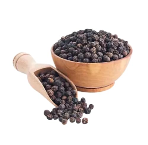 Maíz de pimienta negra 100 % natural, especias y condimentos indios HerbsnSpiceit (50 g)