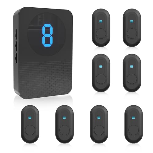 CallToU Caregiver Pager Wireless Call Button System Call Bell Alert