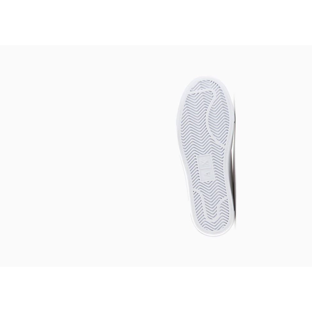 Armani Exchange Scarpe da Ginnastica Alte Top Axe Bianche