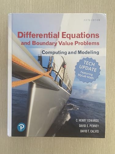 Differential Equations and Boundary Value Problems: Computing and Modeling, Tech Update