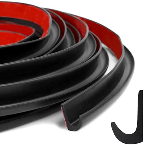 Abnaok J Shape RV-Regenrinne, 5m Regenrinne Auto, 5m Regenrinne Auto, Dach-Regen