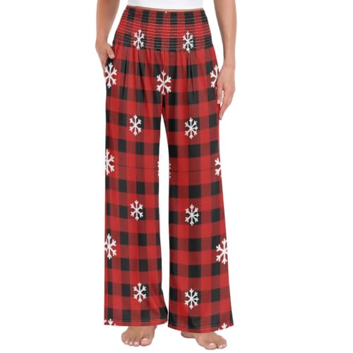 Pantalon de détente à carreaux pour un dimanche cocooning au chaud