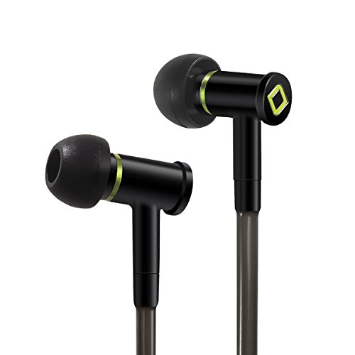 Aircom A1 Anti-Radiation Hollow Air Tube Stereo Ear Buds Pro Earphones Stereo Hands-Free Headset Headphones Built-in MIC with 3.5mm Jack for iPhone Samsung Mobile Phones (Black) - US Patent # 6453044