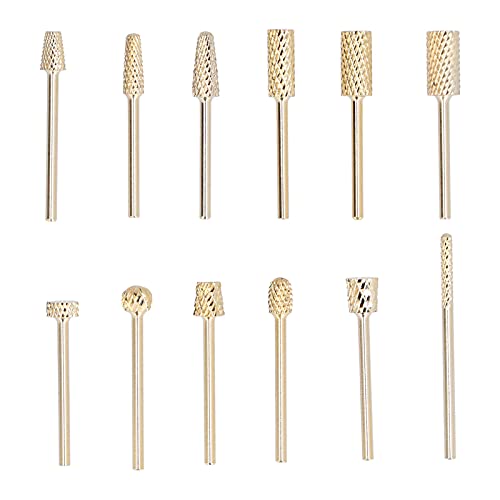 Conjunto de Cabeças de Manuseio - 2 Cabeças de Aço de Tungstênio para Marcenaria, Gravação Em Metal