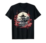 Hervidores de hierro Nambu Tekki Regalos de arte japonés Gráfico divertido Camiseta