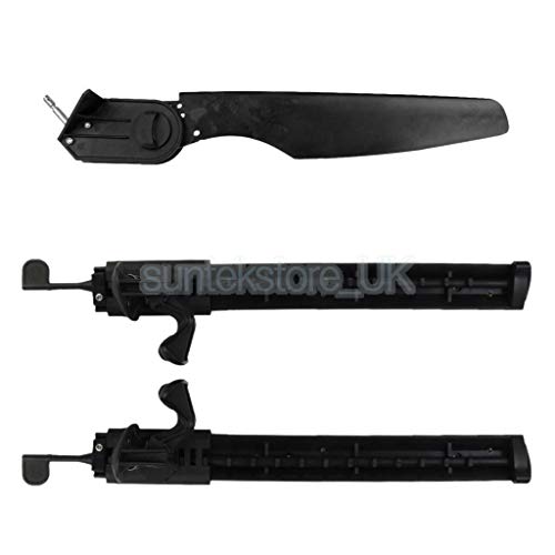 ELECTROPRIME Kayak Direction Control 1 Pair Adjustable Foot Braces Pedals & Kayak Rudder