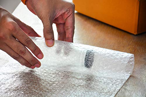 Warez Imballaggi pluriball, pellicola per imbottitura, per una sensazione sicura e la spedizione dei prodotti che volete proteggere. Tutte le dimensioni (80 cm - 100 m, 1 pezzo)