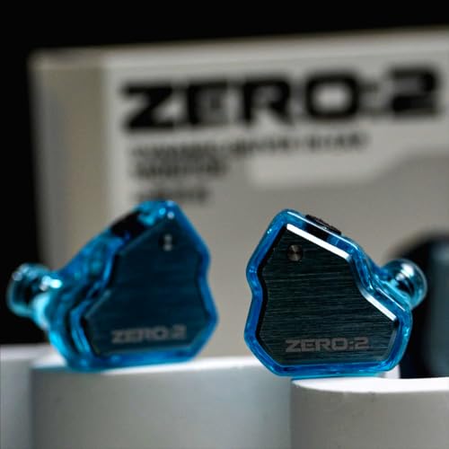 Concept Kart 7Hz x Crinacle Zero 2 Blue IEM Blue, No Mic - Image 7