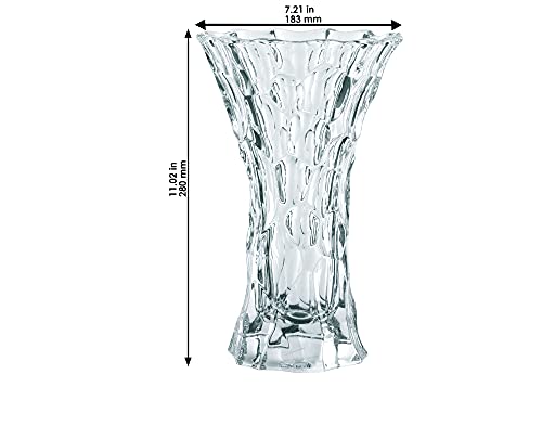 Nachtmann Sphere Crystal Vase, 11", Clear #TOP1