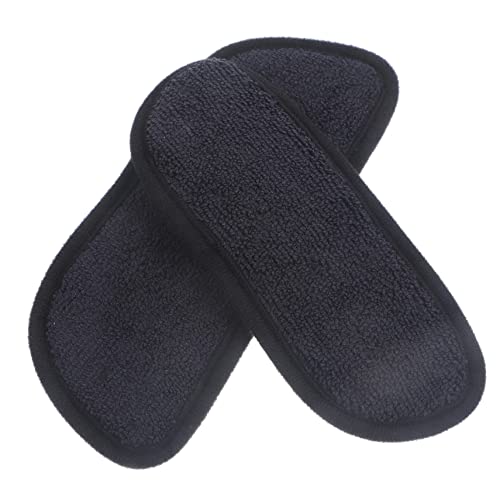 Sewroro Tappetini Antigoccia Per Frigorifero Assorbenti, Vaschette Raccogli Gocce Antischizzi Resistenti Al Calore, Accessori Per Frigorifero Riutilizzabili 2 Pezzi Neri