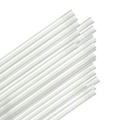 Jumbo pitillos transparentes 10.25 pulg 250 unidades miniatura 1