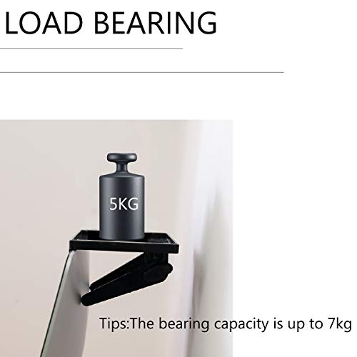 Keanboll 11.5 Inch Adjustable Screen Top Shelf Organizer For Tv Computer Monitor Flat Screen, Tv Mount Top Shelf Used To Place Soundbar Cable Box Speakers Apple Tv Play-Station Camera Frames Remote thumb #3