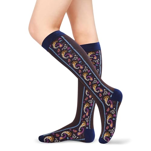 Benefeet Sox Knee High Socks Women Vintage Floral...