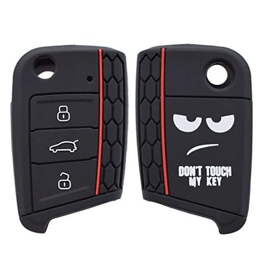 MKDLB Silikon bilnyckel fodral för VW Polo Golf 7 Tiguan för Skoda Octavia Kodiaq Karoq för SEAT Ateca Leon Ibiza 2016 2017 2018 2019