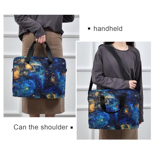 Maletín Starry Sky Van Gogh para portátil 13-15.6 pulg miniatura 2