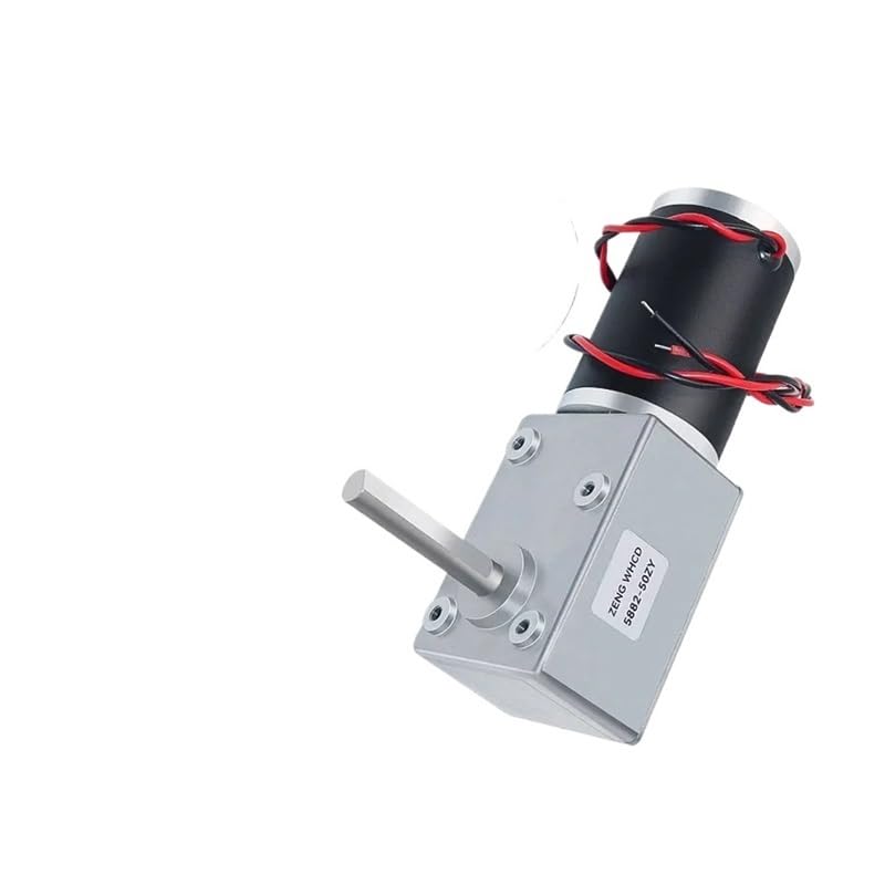 Elektroniczny rozrusznik redukcyjny DC z długim wałem wyjściowym Pojedynczy 12V 18RPM 5882-50ZY, wysoki moment obrotowy, samoblokujący