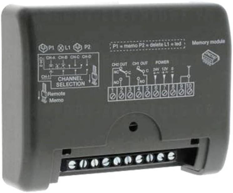 CARDIN S 449 RXM 2CH Mini Bicanal Receiver 433Mhz Series S449 (RQM449200) - Image 4