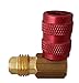 Mastercool 90927 45? Adapter Fitting (1/4 FL-M x 3/16 FL-F)