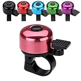 Paliston Sonnette de Vélo Aluminum Cloche de Vélo Rose