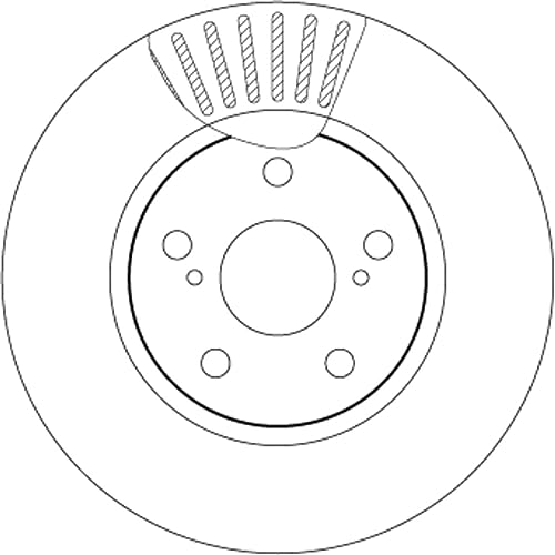 Disques de frein TRW DF7340 pour stopper les vibrations au freinage arrière