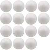 FFchuanhe 12 Pack Craft Foam Balls 3 Inch Polystyrene Foam Balls, for School Project, Weddings, Christmas, Home Decoration. White