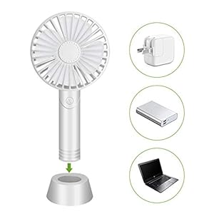 Handheld Ventilator,USB-Lüfter,Mini Tischventilatoren,Tragbarer Mini Fan Mit Abnehmbarem Aromadiffusor 3 Geschwindigkeiten Lüfter Mit Base,für Büro, Zuhause und Im Freien