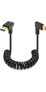 G30 USB 2.0 Cavo di Prolunga Maschio a Femmina Angolato Adattatore SX 20cm 808939630806