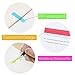 KICNIC Sticky Tabs 2250pcs, Self-Adhesive Book Tabs for Annotating Books, Arrow Page Markers Flags for Notebooks, Bible, Binder, School, Office[3 Designs, 3 Sizes, 10 Bright Colors]