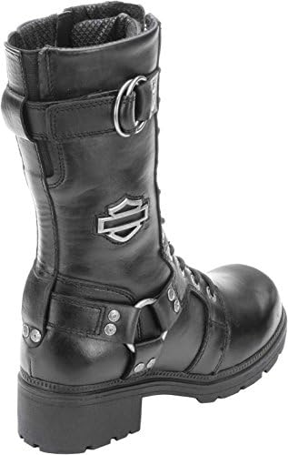 Harley-Davidson Footwear Women's EDA Boot, Black, 7 | Image 2