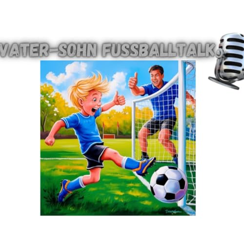 Vater-Sohn Fu&szlig;balltalk copertina