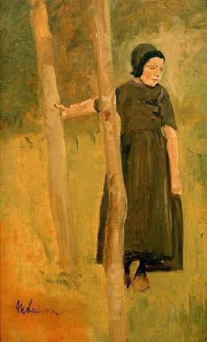 Cuadro de lienzo para paredes vacías y apagadas arte Max Liebermann de 60x90cm