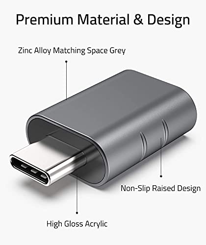 Image of rts high Speed USB 3.0 to Type C OTG Adaptor 10Gbps, 2 Pack Compatible with Laptop Smartphone Tablet USB Pen Drive Flash Drive Chargers MacBook Air Pro iPad iPhone 17 /16 Pro Max Galaxy S26 S25 S24