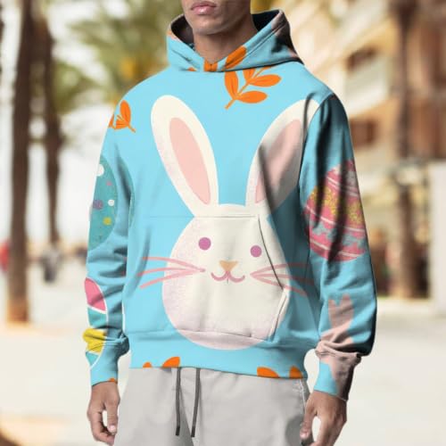 Sudadera sin mangas hombre informal de cuello alto con estampado navideño rojo talla M Bu1 2