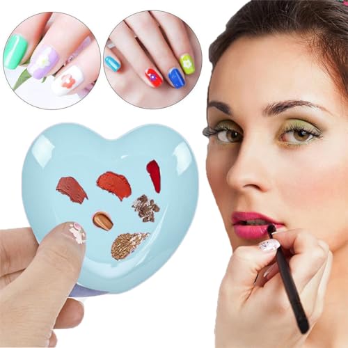 GBSTORE 2 Paletas en Forma de Corazón para Arte de Uñas miniatura 7