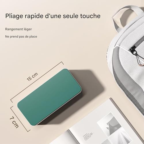 Lampe de bureau pour lecture nomade petite veilleuse de chevet avec horloge - 6