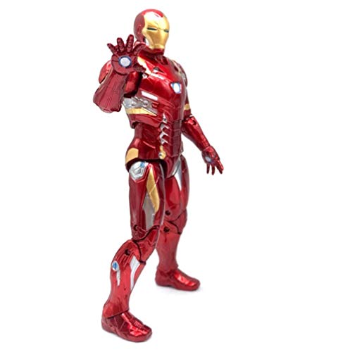 MIZERO Avengers Iron Man Car Interior Decoration Auto Center Console Iron Man Car Goods Car Interior Accessories