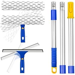 ITTAHO Window Squeegee with Extension Pole, Separate 12