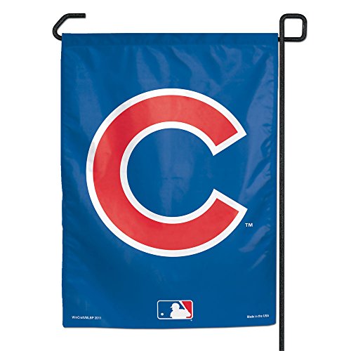 Drapeau de Jardin MLB Chicago Cubs Wincraft 28x38 cm aux Couleurs Officielles de l'Équipe