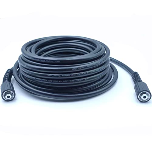 Monave Tuyau pour Nettoyeur Haute Pression, 10m Tuyau Haute Pression Accessoires pour Nettoyeurs Haute Pression 180Bar 60°C
